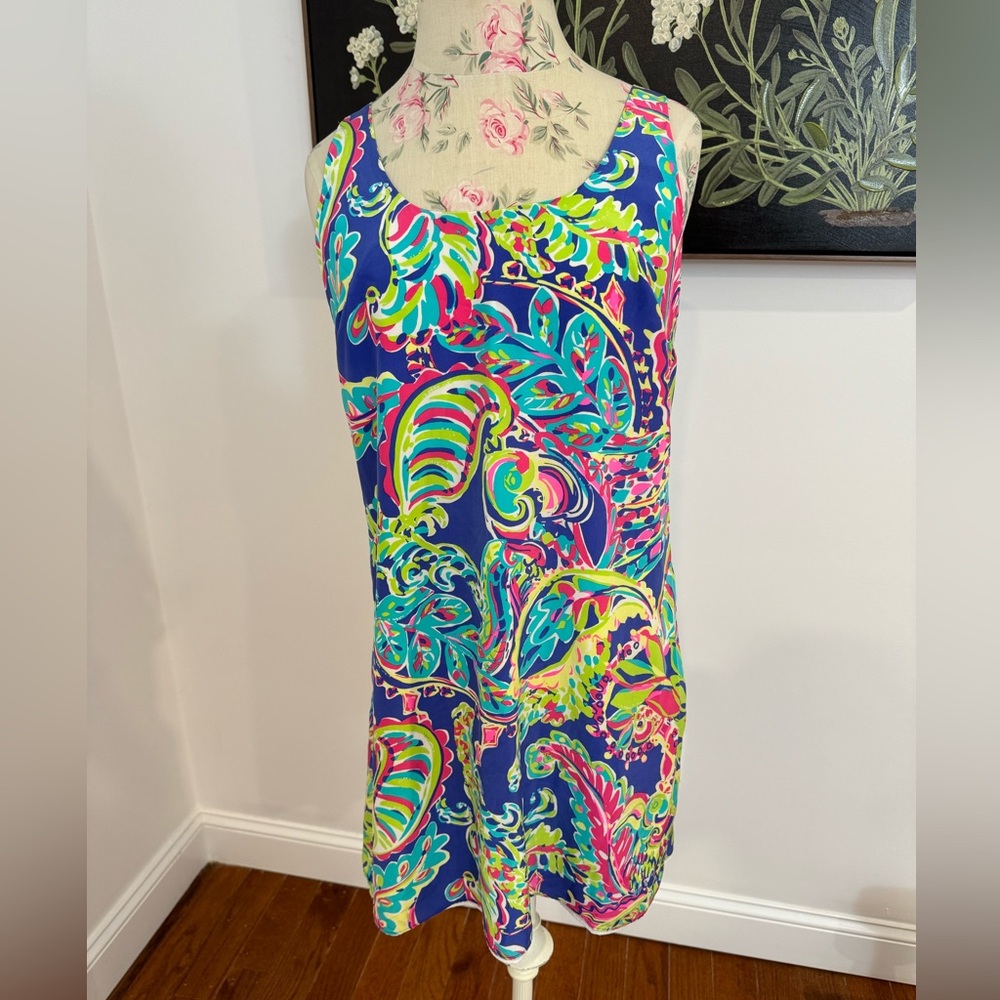Lilly Pulitzer Poppy Silk Dress in Toucan Play